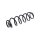 Suspension Spring Rear Axle Coil Spring TRISCAN for AUDI A3 and others