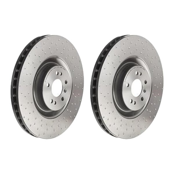 2 brake discs ventilated Ø 390 mm 36 mm BREMBO for MB M-CLASS and others