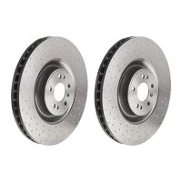 2 brake discs ventilated Ø 390 mm 36 mm BREMBO for...