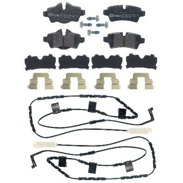 Bremsbelagsatz Scheibenbremse 16 mm BREMBO für u.a. MINI MINI