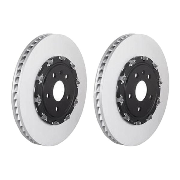 2 brake discs Ø 370 mm 34 mm coated BREMBO for e.g. CHEVROLET CAMARO