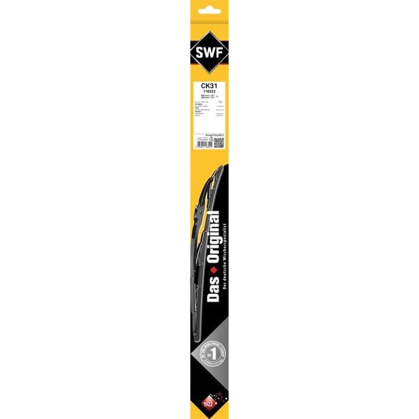 Wischblatt vorne Bügelwischblatt 600 mm für Linkslenker SWF für OPEL KARL