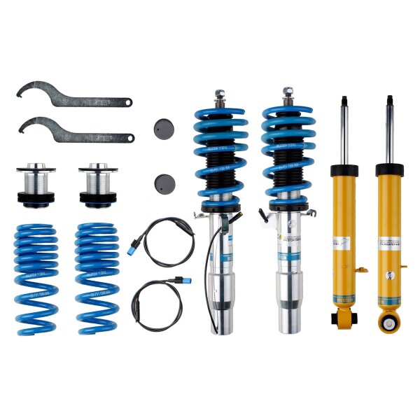 Suspension kit springs dampers gas BILSTEIN B16 Damptronic® for e.g. BMW 3