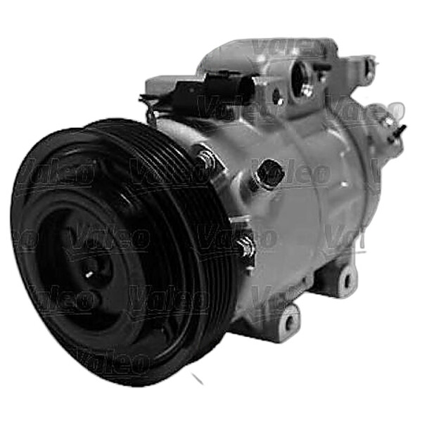 Klimakompressor 12 V R 134a Ø 125 mm VALEO passend für u.a. KIA CEED