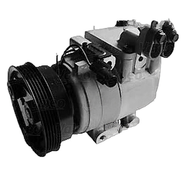 Air Conditioning Compressor 12 V R 134a Ø 125 mm VALEO fits HYUNDAI GETZ