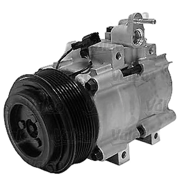 Klimakompressor 12 V R 134a Ø 115 mm VALEO für u.a. KIA SORENTO