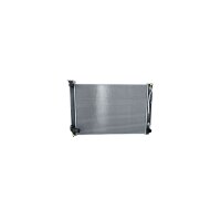 Radiator engine cooling cooling fins brazed 675 - 478 mm...