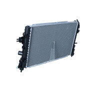 Radiator engine cooling 599 - 368 mm alu NRF for e.g. OPEL ASTRA