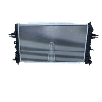 Radiator engine cooling 599 - 368 mm alu NRF for e.g. OPEL ASTRA
