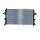 Radiator engine cooling 599 - 368 mm alu NRF for e.g. OPEL ASTRA