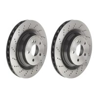 2 brake discs ventilated Ø 330 mm 26 mm BREMBO for...
