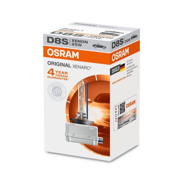 OSRAM XENARC ORIGINAL Lampe D8S 42V 25W 2000lm 66548