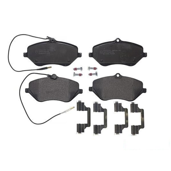 Brake pad set disc brake 18 mm BREMBO for FORD PUMA and others