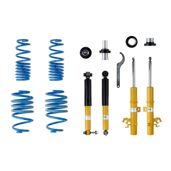 Fahrwerkssatz, Federn/Dämpfer Gasdruck BILSTEIN für u.a. NISSAN Qashqai II SUV