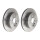 2 brake discs ventilated Ø 310 mm 18 mm BREMBO for e.g. LEXUS GS