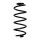 Suspension spring rear Ø 11.2 mm 321 mm EIBACH for PEUGEOT 207 CC and others