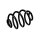 Suspension Spring rear axle coil spring Ø 12.8 mm EIBACH for e.g. OPEL CORSA