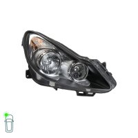 Hauptscheinwerfer links W5W Halogen elektrisch VALEO für OPEL CORSA