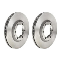 2 brake discs ventilated Ø 256 mm 26 mm BREMBO for...