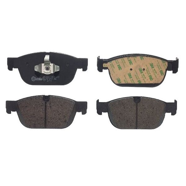 Brake pad set disc brake 18 mm BREMBO suitable for e.g. VOLVO XC60