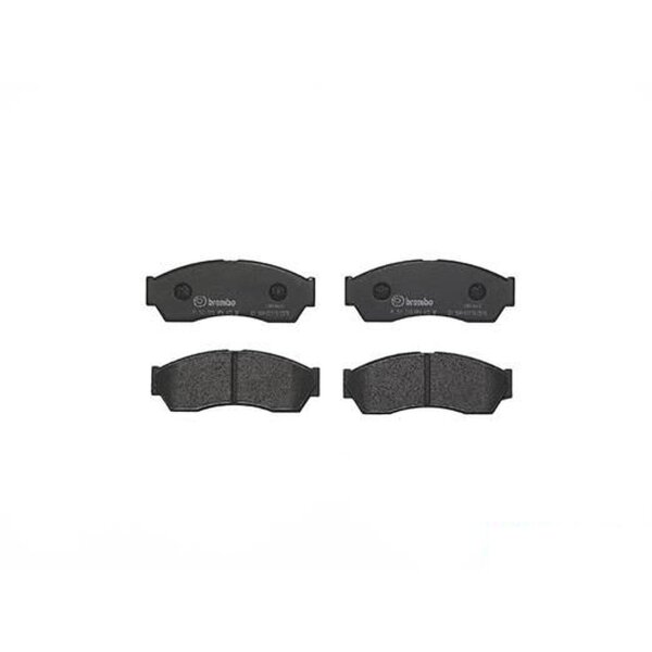 Brake pad set disc brake 16 mm BREMBO for e.g. ROVER CITYROVER