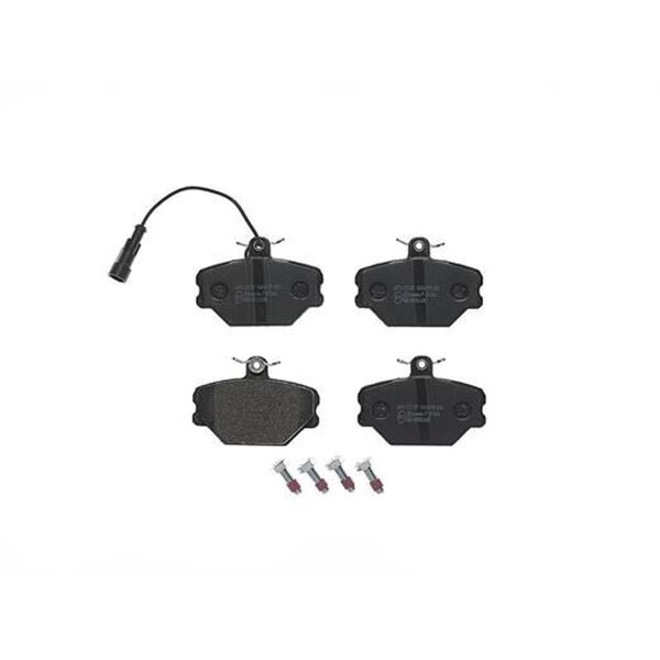 Brake pad set disc brake 17 mm BREMBO for FIAT TIPO and others