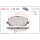 Brake pad set disc brake 19 mm BREMBO suitable for e.g. LEXUS RX