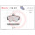 Brake pad set disc brake 18 mm BREMBO suitable for e.g. VOLVO 440