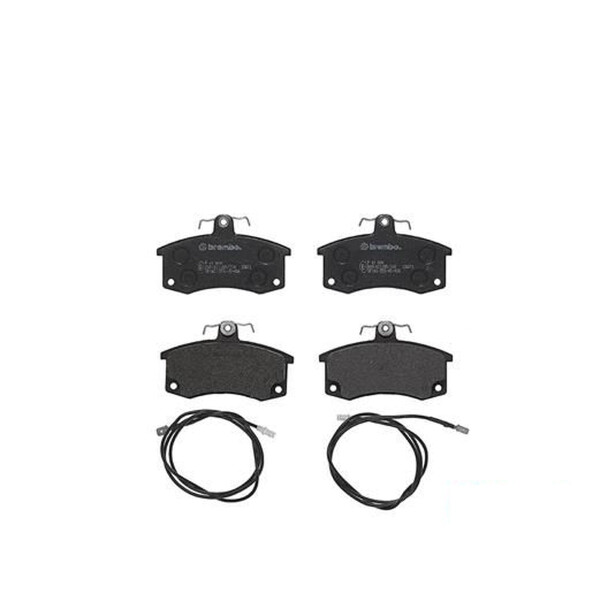 Brake pad set disc brake 17 mm BREMBO suitable for e.g. LADA 110