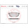 Brake pad set disc brake 15 mm BREMBO suitable for e.g. HONDA CIVIC