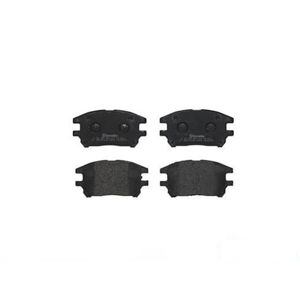 Brake pad set disc brake wear warning contact 17 mm BREMBO for LEXUS RX