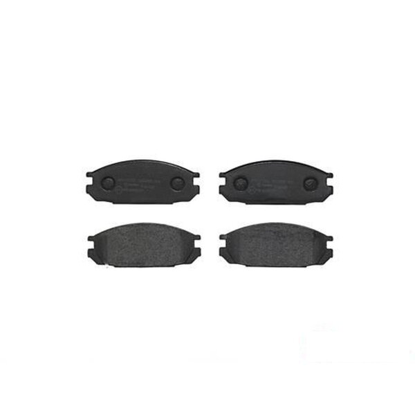 Brake pad set disc brake 17 mm BREMBO for e.g. NISSAN PATROL