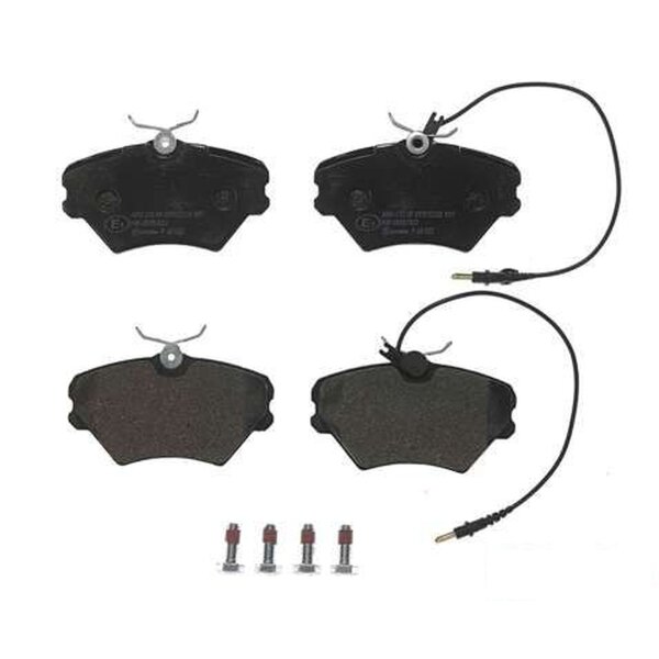 Brake pad set disc brake 18 mm BREMBO for e.g. RENAULT LAGUNA