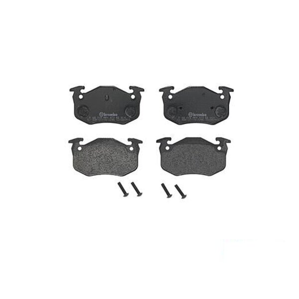 Brake pad set disc brake 11 mm BREMBO suitable for e.g. RENAULT 19