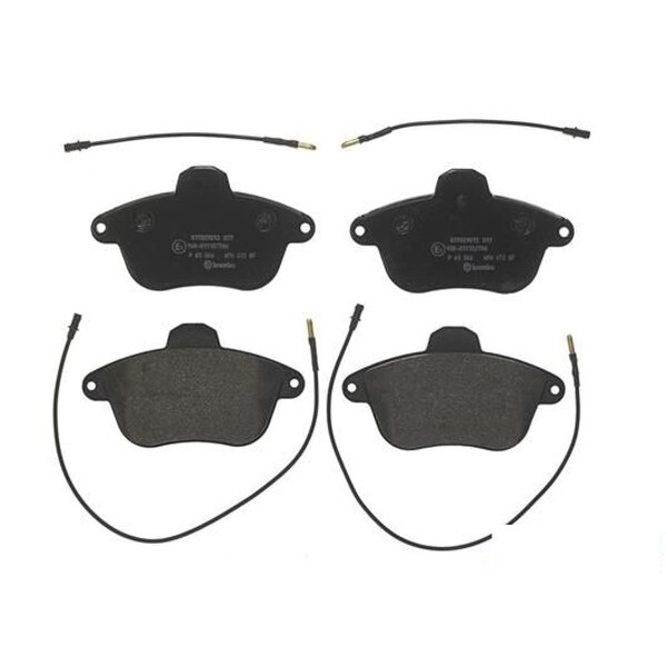 Bremsbelagsatz Scheibenbremse 17 mm BREMBO für u.a. CITROËN XM