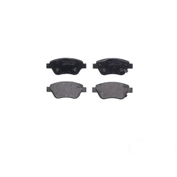 Brake pad set disc brake 17 mm BREMBO suitable for e.g. OPEL ADAM
