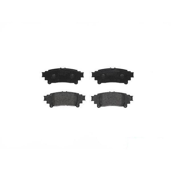 Brake pad set disc brake 17 mm BREMBO suitable for e.g. LEXUS GS