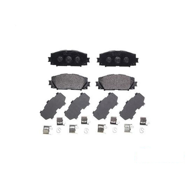 Bremsbelagsatz Scheibenbremse 17 mm BREMBO für u.a. TOYOTA YARIS