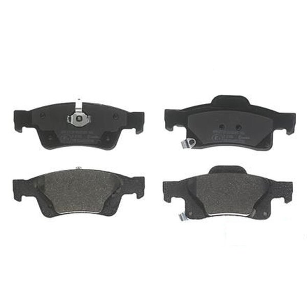 Brake pad set disc brake 18 mm BREMBO suitable for e.g. JEEP GRAND