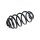 Suspension Spring rear coil spring TRISCAN IAM-Expertise fits MB CITAN