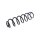 Suspension Spring Rear Axle Coil Spring TRISCAN for SEAT LEON and others