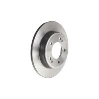 2 brake discs full Ø 262 mm 10 mm coated BREMBO...