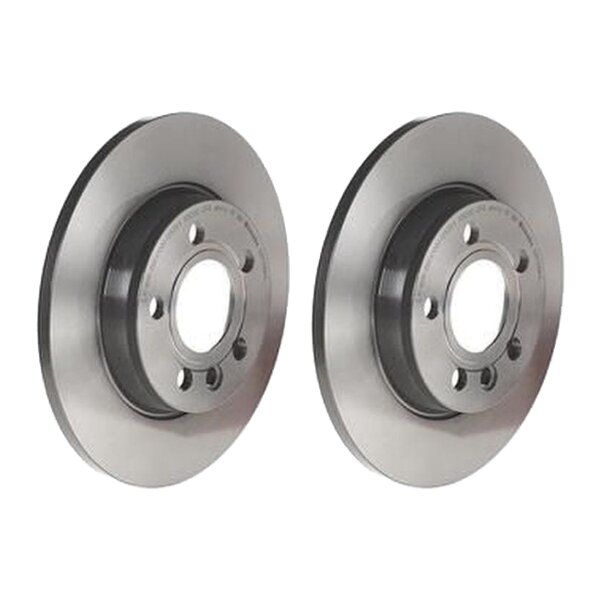 2 brake discs full Ø 280 mm 12 mm coated BREMBO for e.g. VW TRANSPORTER