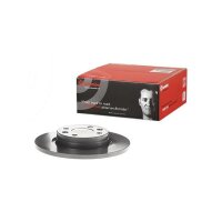 2 brake discs full Ø 260 mm 12 mm coated BREMBO for DACIA SANDERO and others