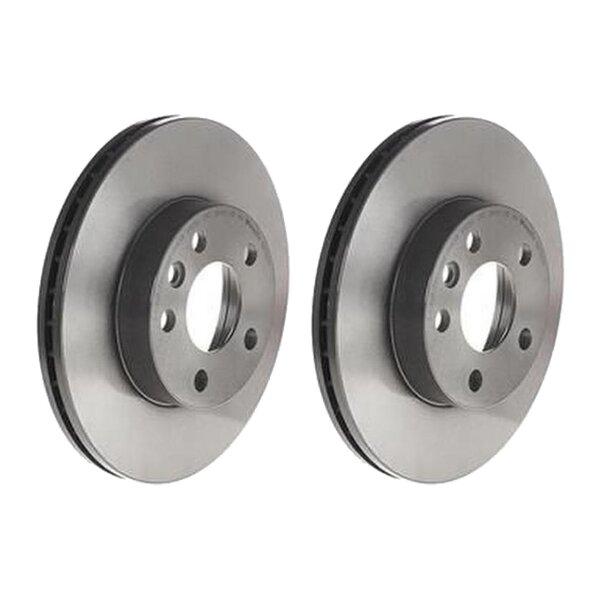 2 Bremsscheiben innenbelüftet Ø 280 mm 24 mm BREMBO für u.a. VW TRANSPORTER