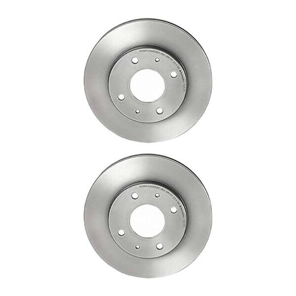2 brake discs ventilated Ø 256 mm 24 mm BREMBO for e.g. MITSUBISHI SPACE