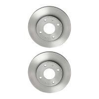 2 brake discs ventilated Ø 256 mm 24 mm BREMBO for...