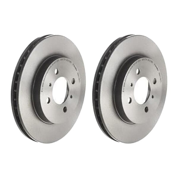 2 brake discs ventilated Ø 256 mm 24 mm BREMBO for PROTON PERSONA and others