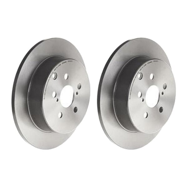 2 brake discs full Ø 280 mm 10 mm coated BREMBO for TOYOTA AVENSIS and others
