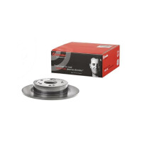 2 brake discs full Ø 282 mm 9 mm coated BREMBO for e.g. HONDA ACCORD